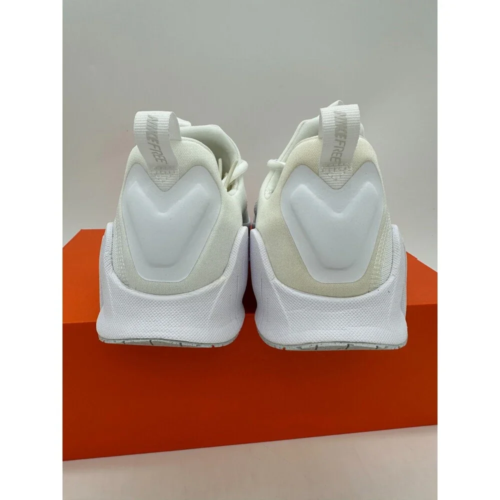 Nike Free Metcon 6 Women's Size 9 White platinum Gym Athletic Shoes FJ7126 101